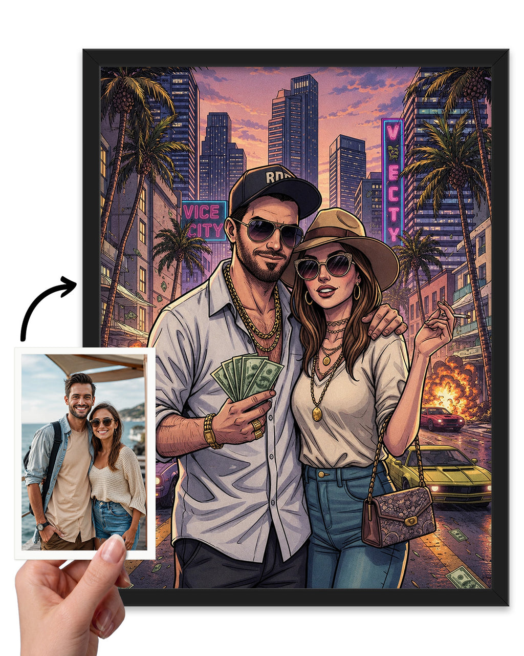 Personalized Gaming Style Portrait | Custom Illustration from Your Photo