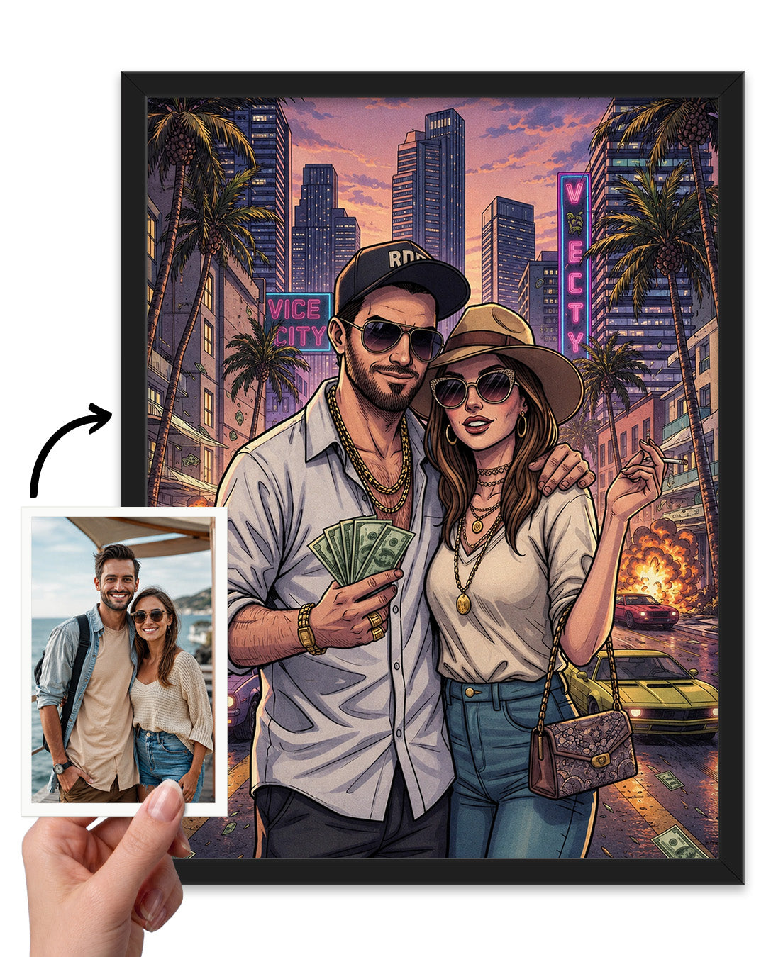 Personalized Gaming Style Portrait | Custom Illustration from Your Photo