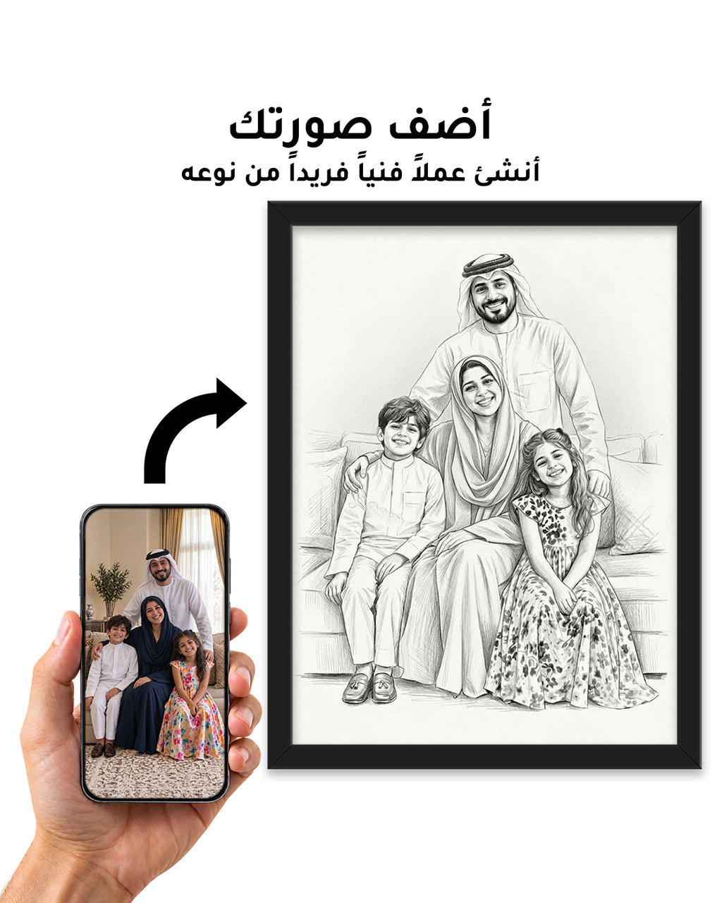 Custom Portrait From Photo, Personalized Wedding Gift, Pencil sketch, Anniversary Gifts For Wife Husband