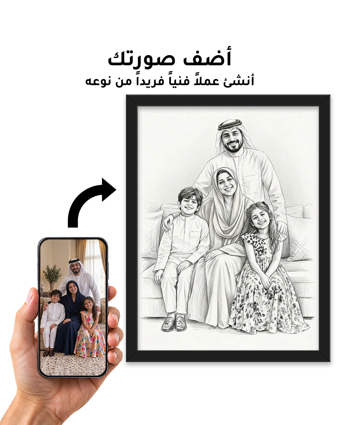 Custom Portrait From Photo, Personalized Wedding Gift, Pencil sketch, Anniversary Gifts For Wife Husband