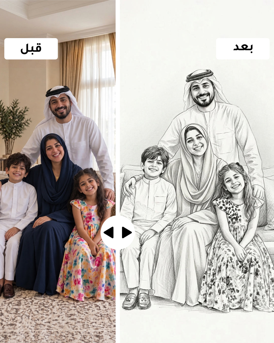 Custom Portrait From Photo, Personalized Wedding Gift, Pencil sketch, Anniversary Gifts For Wife Husband