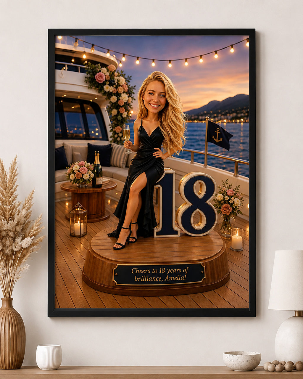 Custom Birthday Portrait | Personalized Artwork from Your Photo