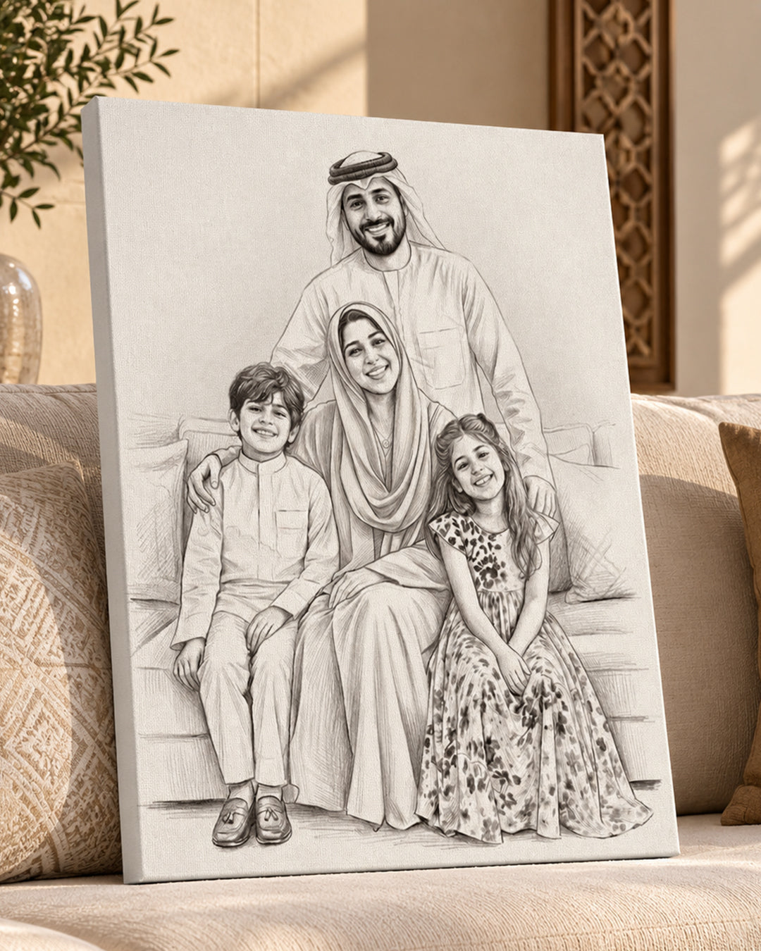 Custom Portrait From Photo, Personalized Wedding Gift, Pencil sketch, Anniversary Gifts For Wife Husband