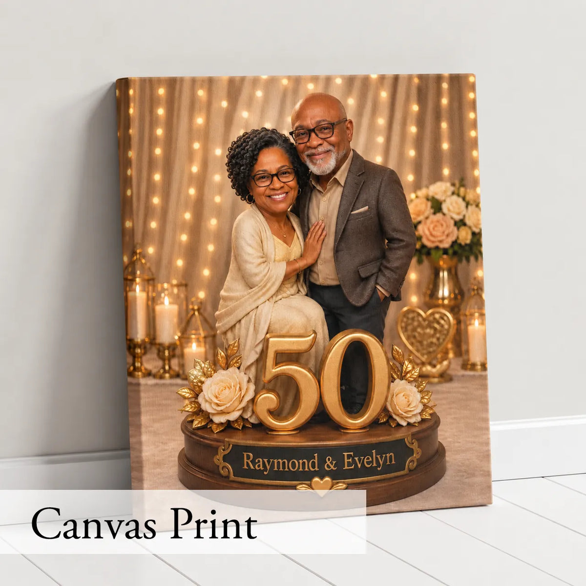 Wedding Couple Portrait  from Photo  |  Custom Wedding Portrait | Unique Anniversary Gift