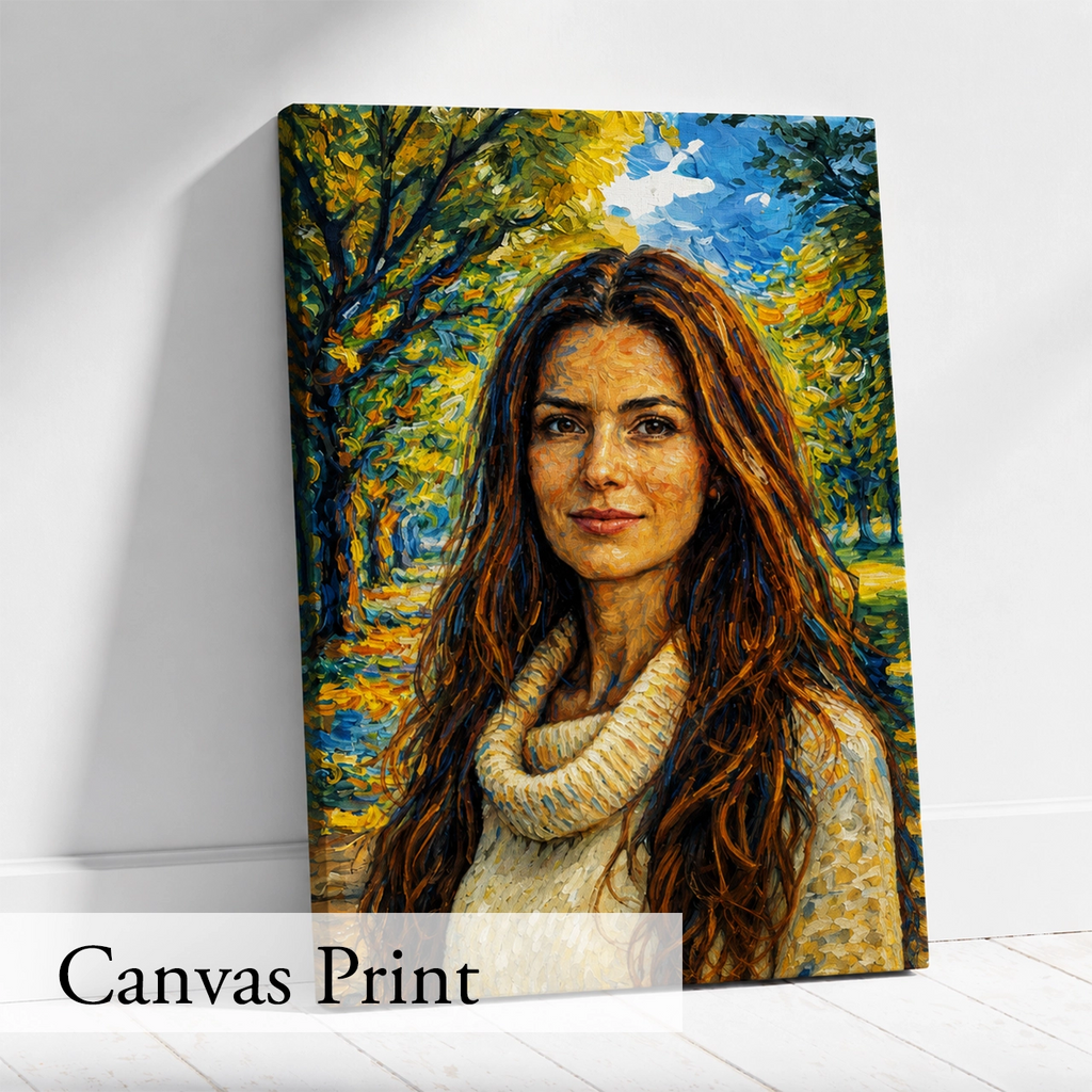 Oil Painting Look from Photo, Custom Oil Couple Portrait, Canvas wall art, Personalized Oil Painting Wall Art Canvas, Wedding Custom Canvas