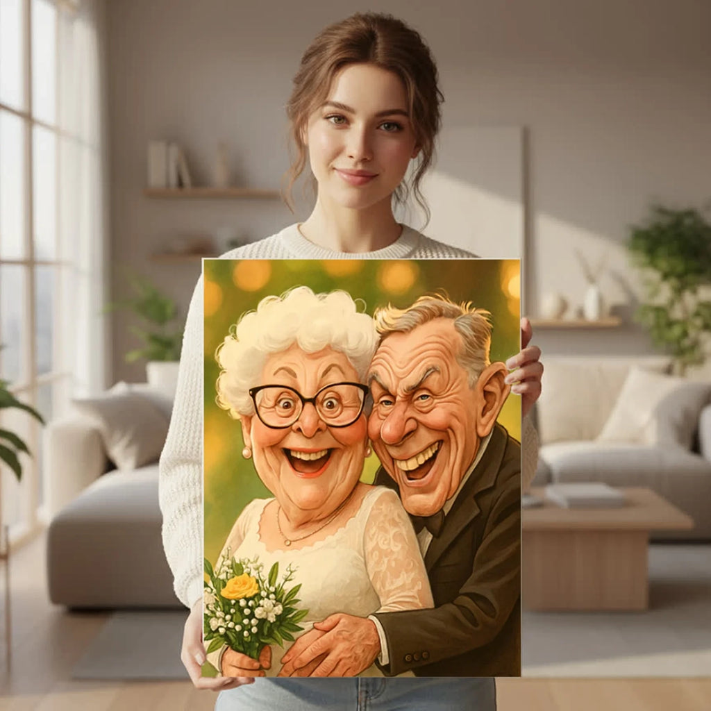 Custom Caricature. Great Gift for universairy