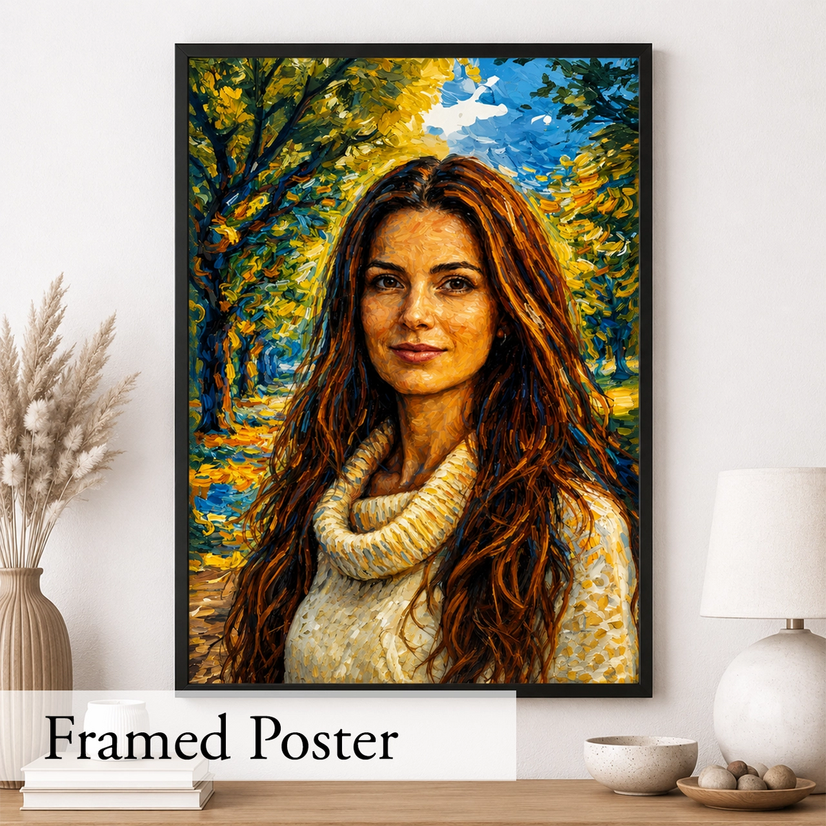 Oil Painting Look from Photo, Custom Oil Couple Portrait, Canvas wall art, Personalized Oil Painting Wall Art Canvas, Wedding Custom Canvas