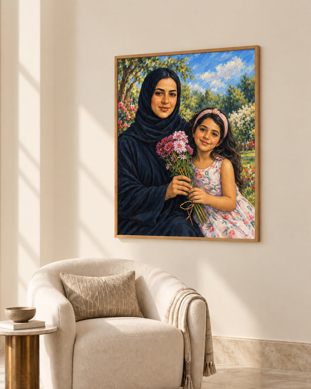 Custom Couple Portrait | Personalized Oil Painting from Your Photo