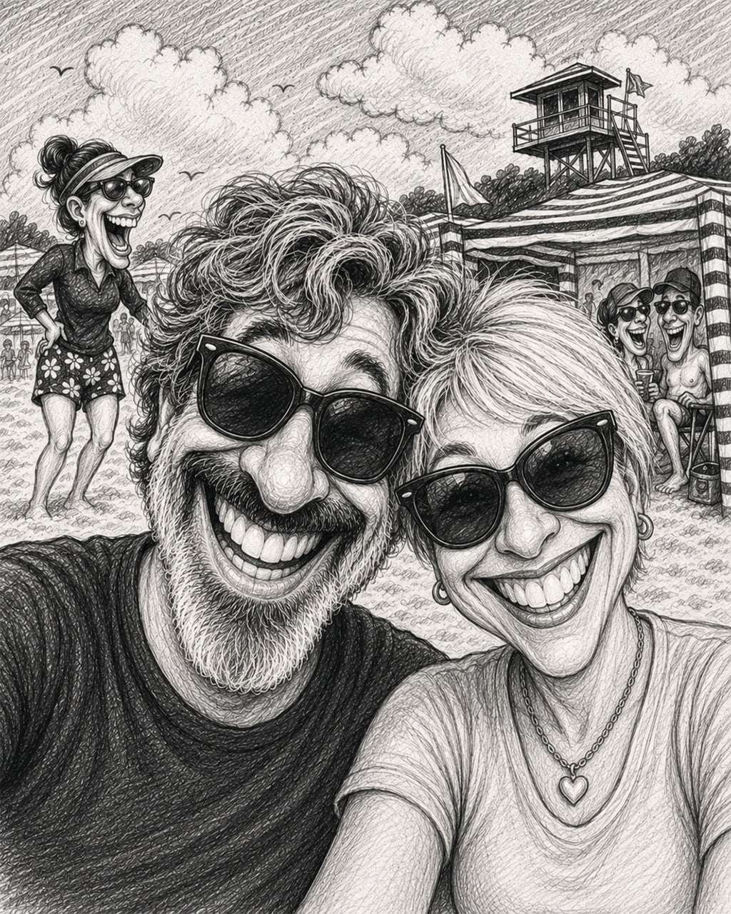 Customized Portrait from Photo | Fun & Playful Canvas Art | Ready to Hang Canvas Print | Unique Gift Idea