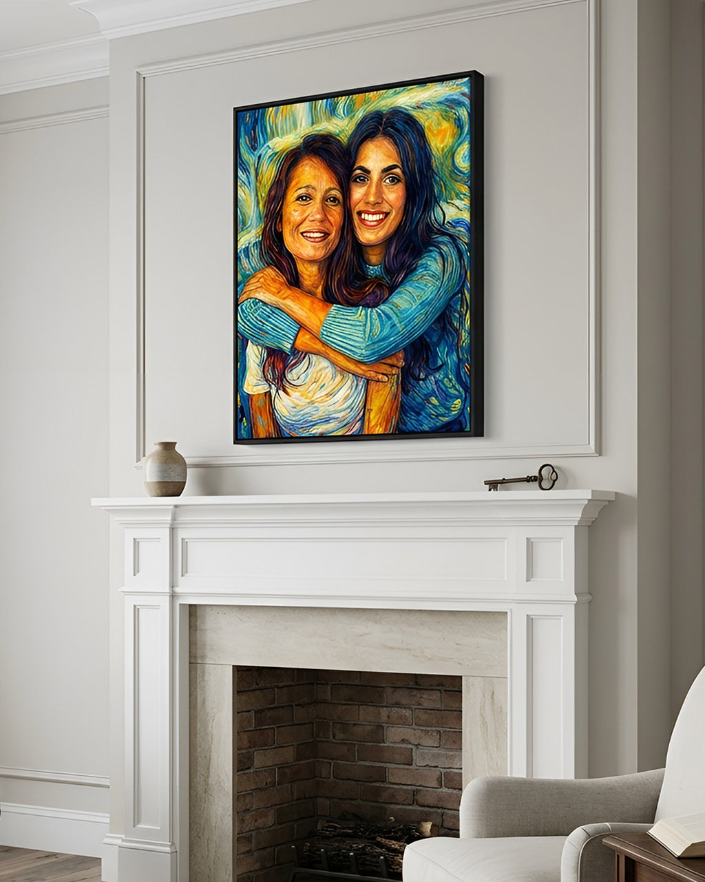 Custom Couple Portrait | Personalized Oil Painting from Your Photo
