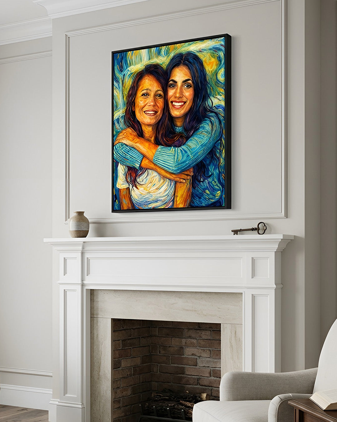 Custom Couple Portrait | Personalized Oil Painting from Your Photo