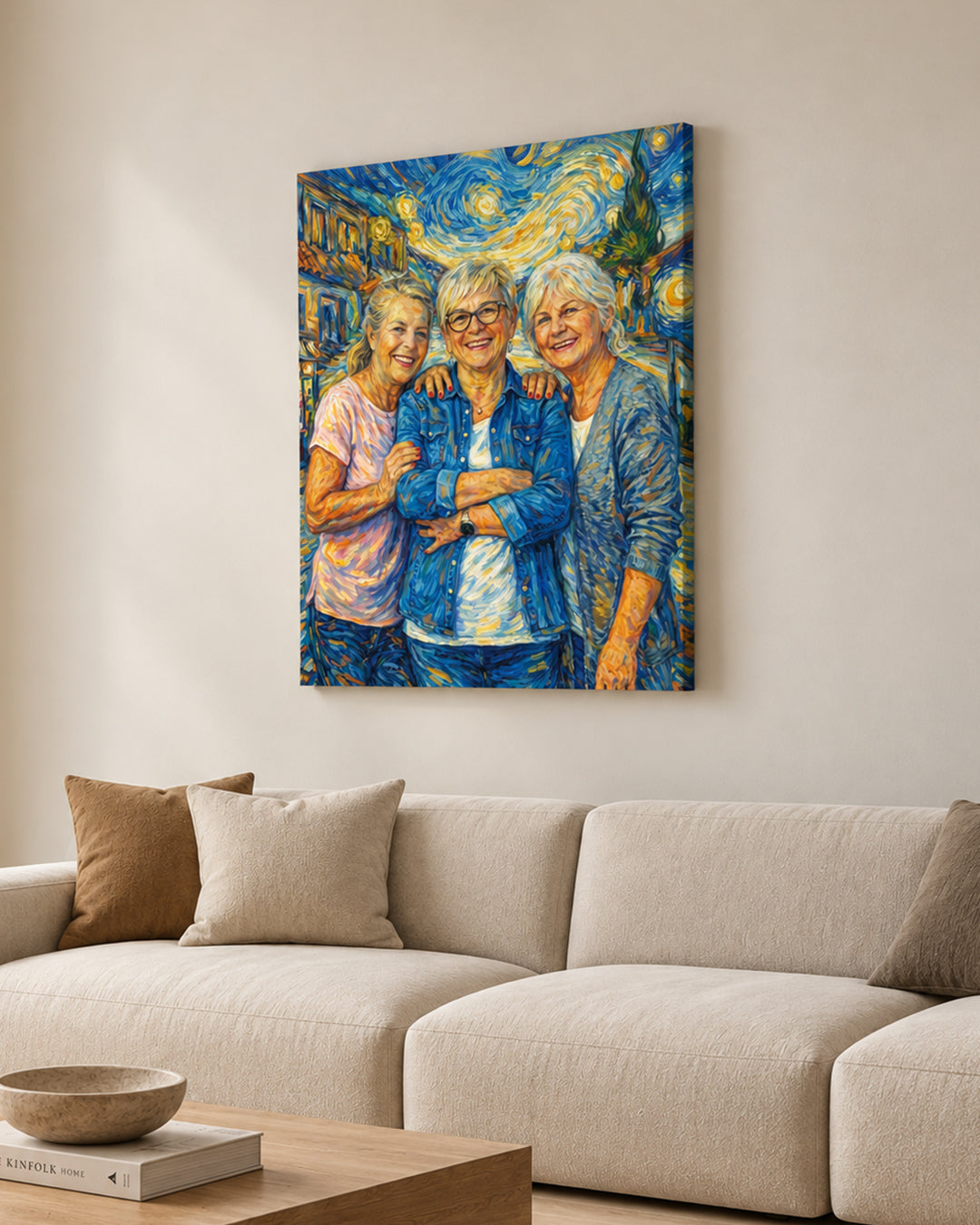 Custom Oil Painting Couple Portrait from Photo | Personalized Couple Gift | Anniversary, Wedding & Home Decor | Canvas or Poster