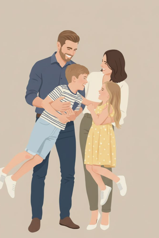 Personalized Minimalist Portrait from Photo - Gift for Him or Her