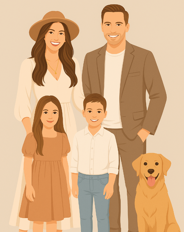 Personalized Minimalist Portrait from Photo - Gift for Him or Her